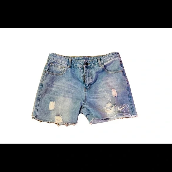 パンツ 00s nike limited edition denim shorts 00s NIKE Limited Edition Baggy Denim Shorts